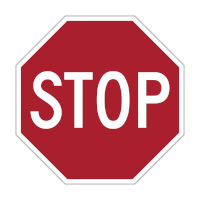 stop sign